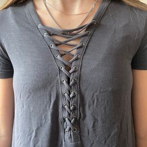 Criss cross American Eagle top